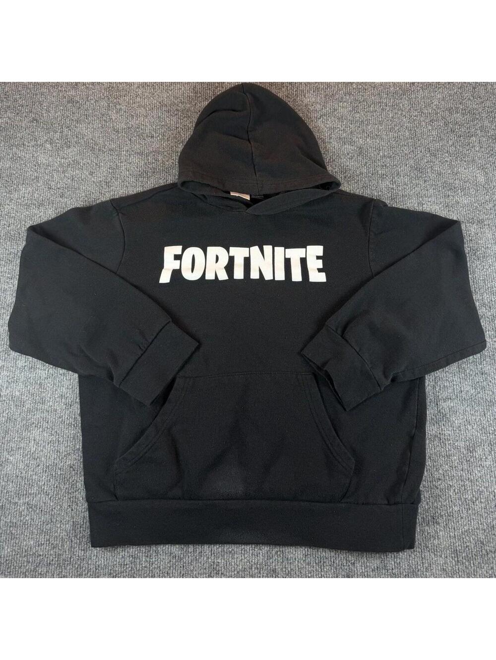 Fortnite Black Hoodie Kid's XL‎ - Gaming